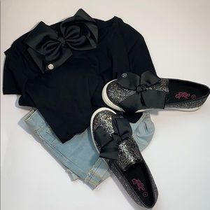 JoJo Siwa Glitter Slip on Shoe